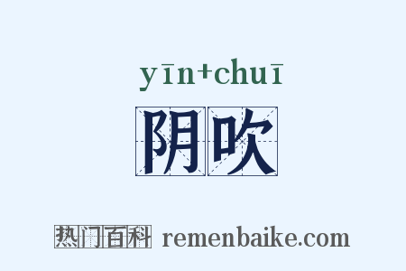 阴吹是什么意思的图片